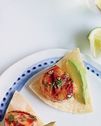 Cilantro scallops