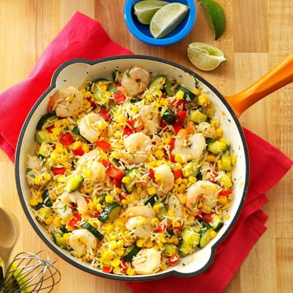 Cilantro shrimp and rice