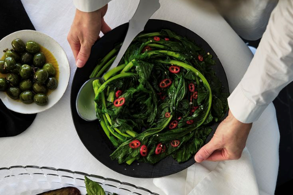 Cime di rapa with chilli [Julian Parisi]