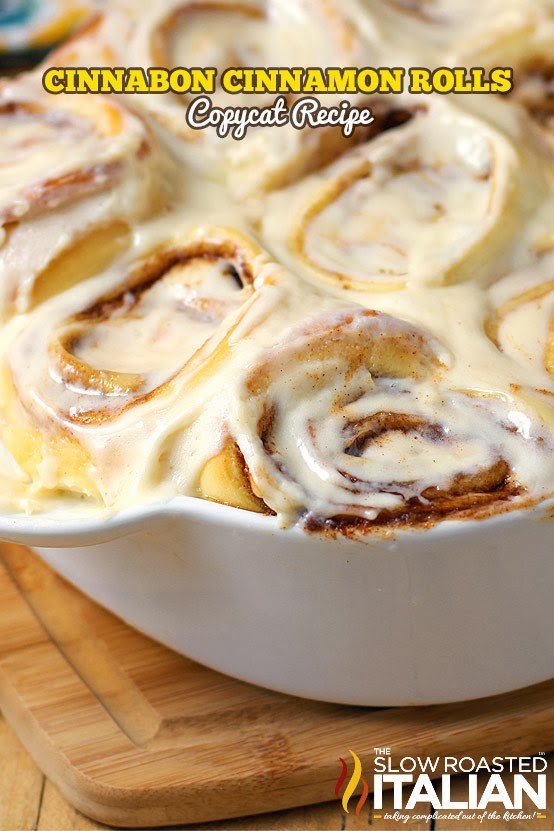 Cinnabon cinnamon rolls copycat recipe
