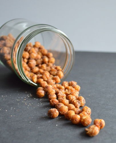 CInnamon & sugar roasted chickpeas