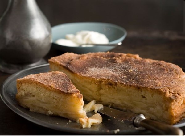 Cinnamon and apple pie