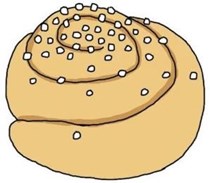 Cinnamon and cardamom buns (Vetebullar)