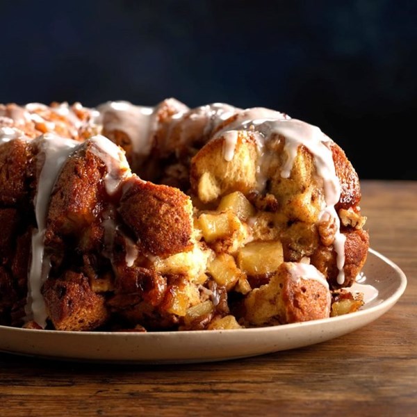 Cinnamon apple cider monkey bread