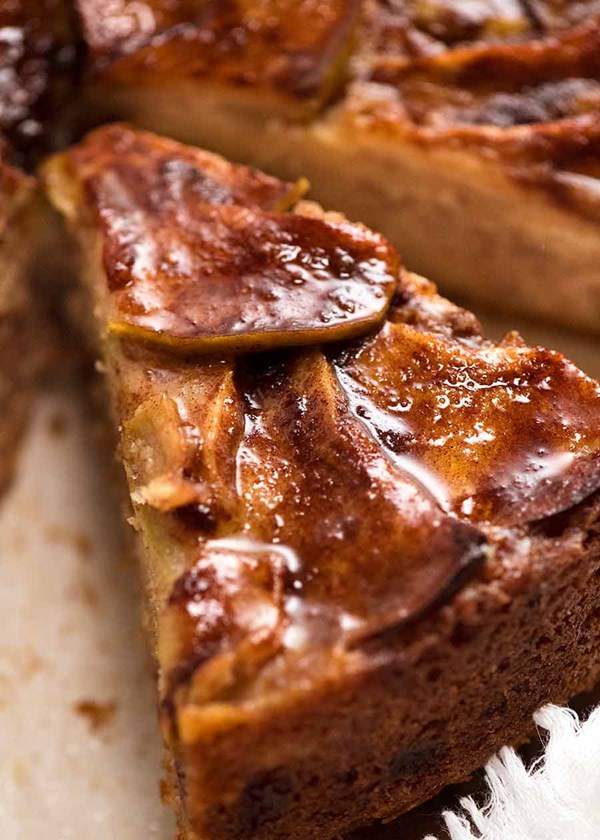 Cinnamon apple teacake