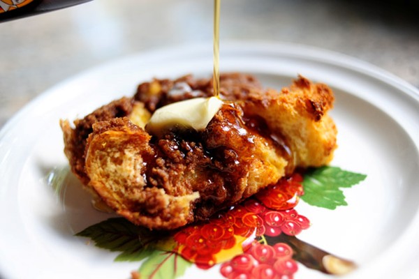 Cinnamon baked French toast