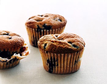 Cinnamon blueberry muffins