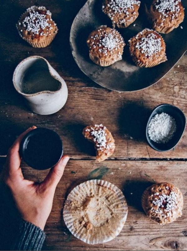 Cinnamon bun muffins (Kanelbullemuffins)