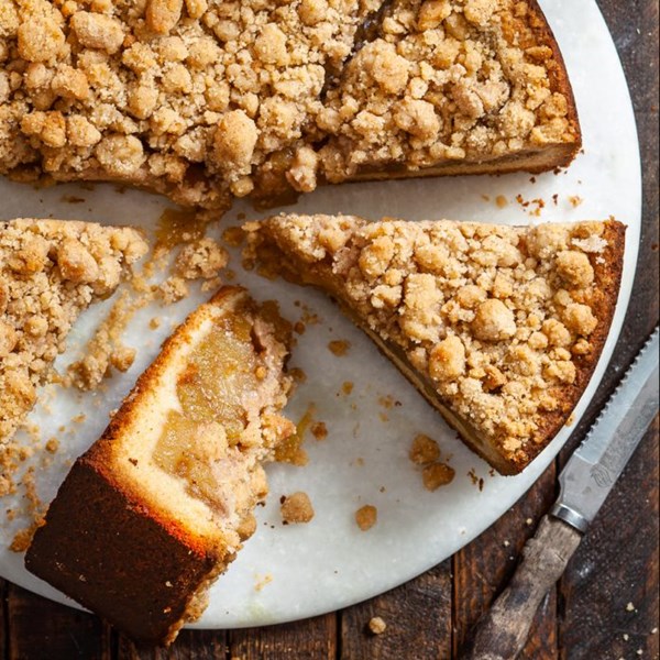 Cinnamon crumb topping