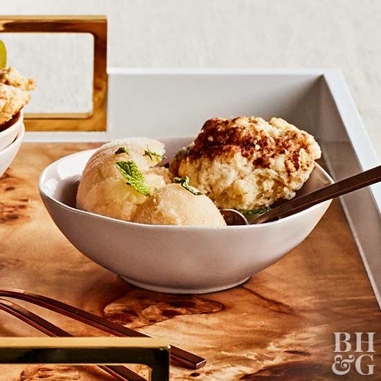 Cinnamon drop biscuits