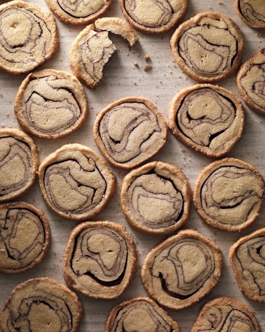 Cinnamon-log slices