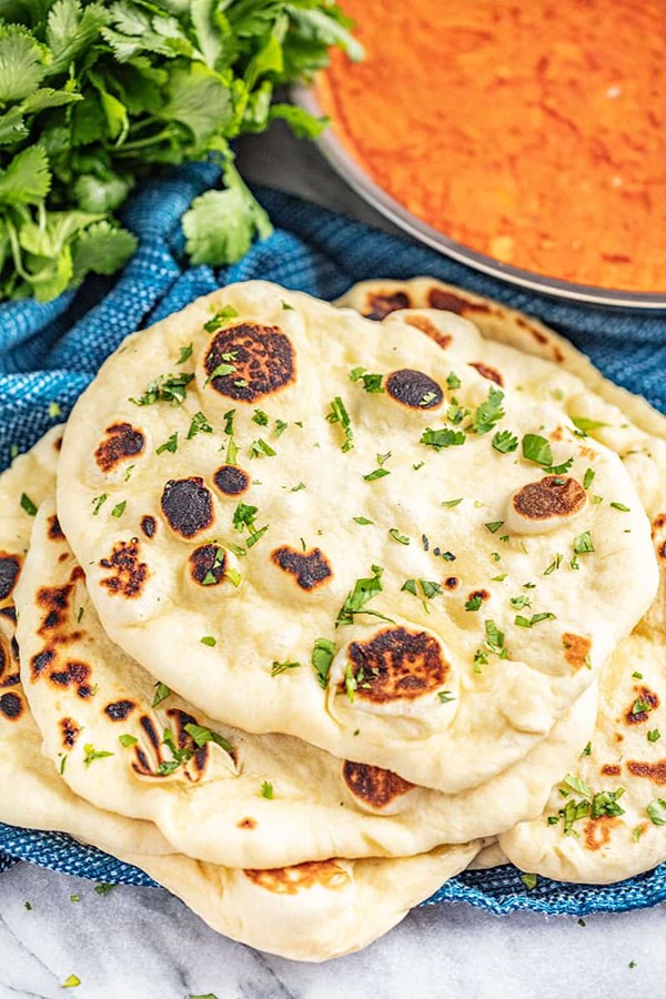 Cinnamon naan