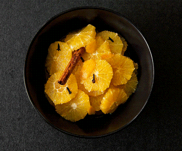 Cinnamon oranges