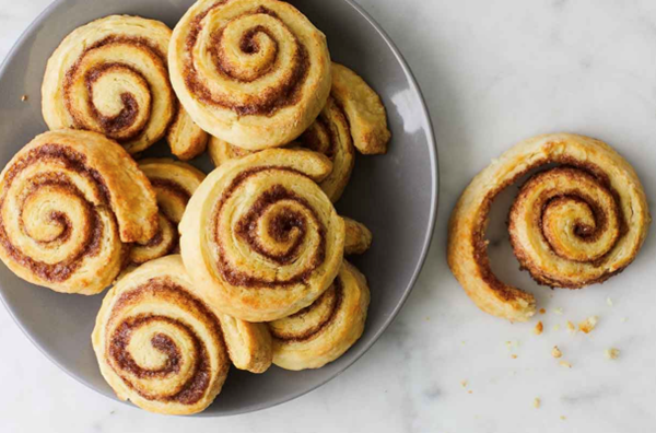 Cinnamon pinwheel biscuits