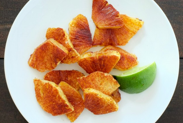 Cinnamon roasted pineapple