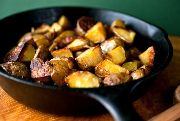 Cinnamon roasted potatoes