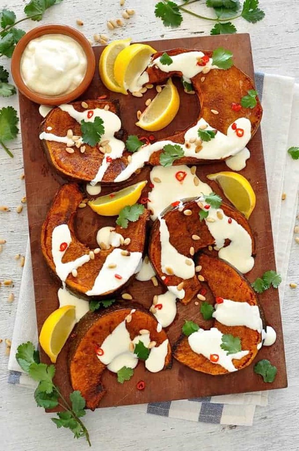Cinnamon roasted pumpkin