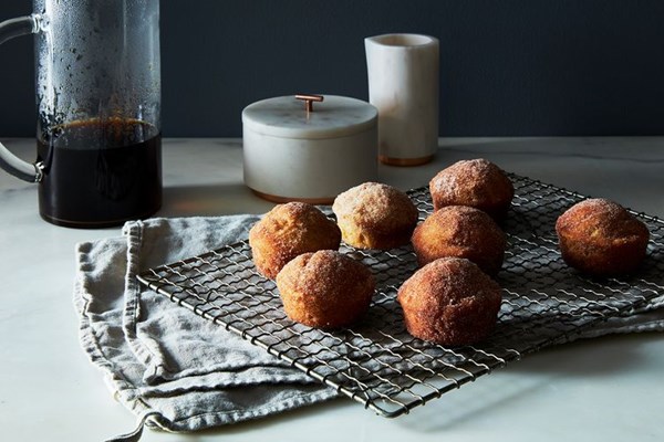 Cinnamon sugar breakfast puffs