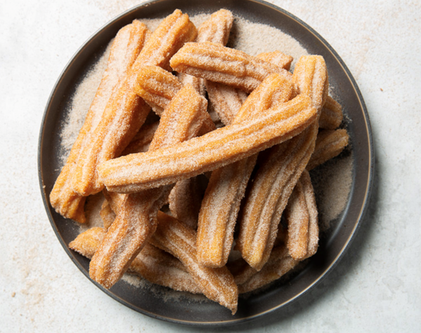 Cinnamon sugar churros
