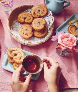 Cinnamon sugar palmiers