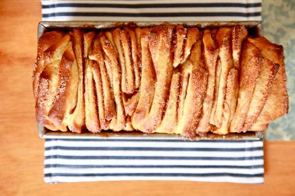 Cinnamon sugar pull-apart bread