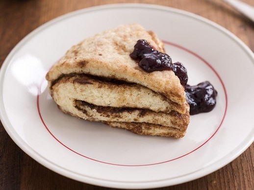 Cinnamon sugar scones (Bake the Book)