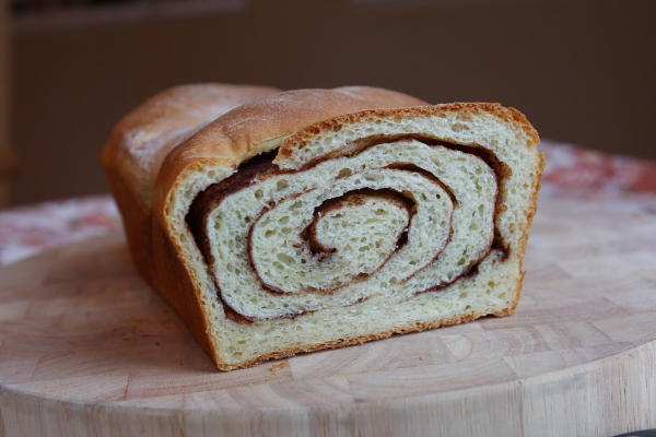 Cinnamon swirl bread