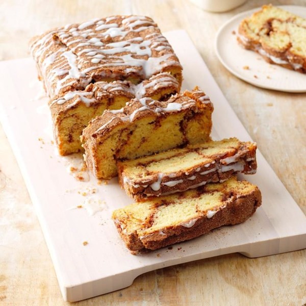 Cinnamon swirl quick bread