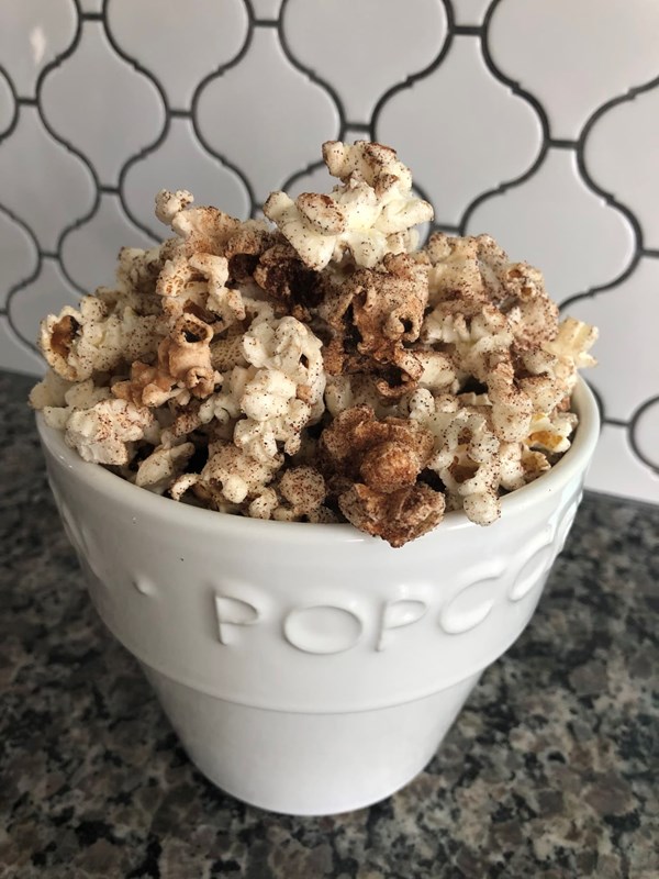 Cinnamon toast popcorn