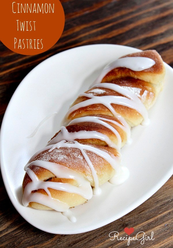 Cinnamon twist pastries