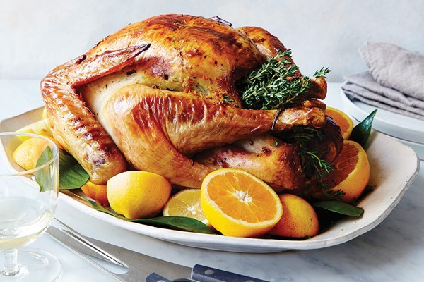 Citrus and butter turkey