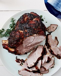 Citrus and garlic pork shoulder