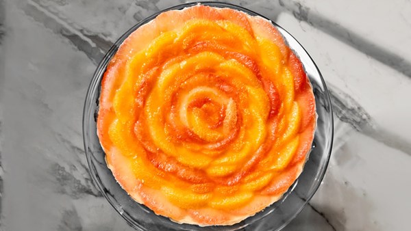Citrus-and-spice cheesecake