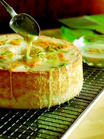 Citrus angel food cake