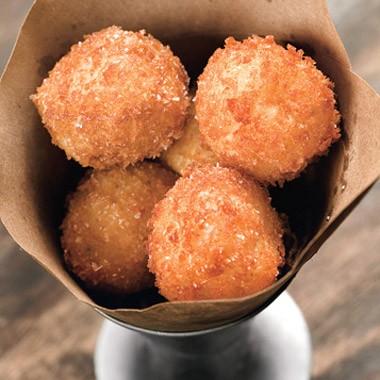 Citrus arancine with pecorino cheese