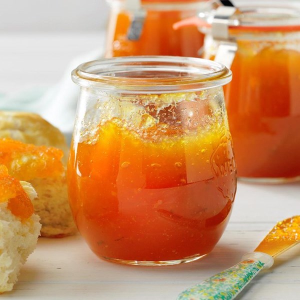 Citrus cantaloupe butter