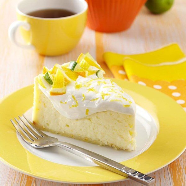 Citrus cheesecake