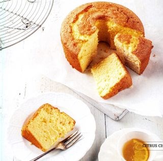 Citrus chiffon cake