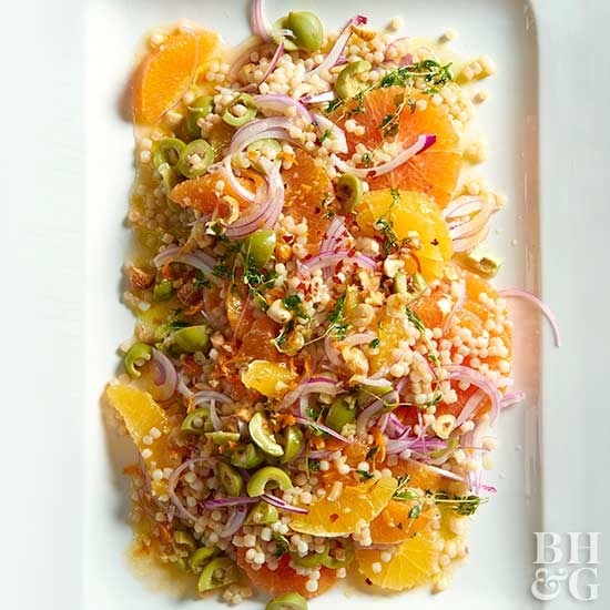 Citrus couscous salad