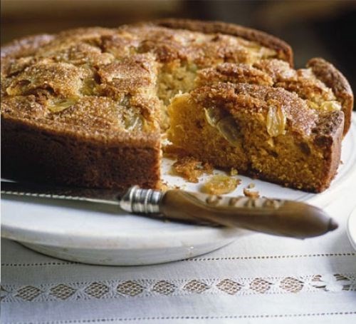 Citrus grape cake