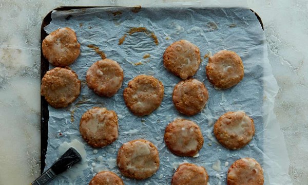 Citrus, honey and almond lebkuchen