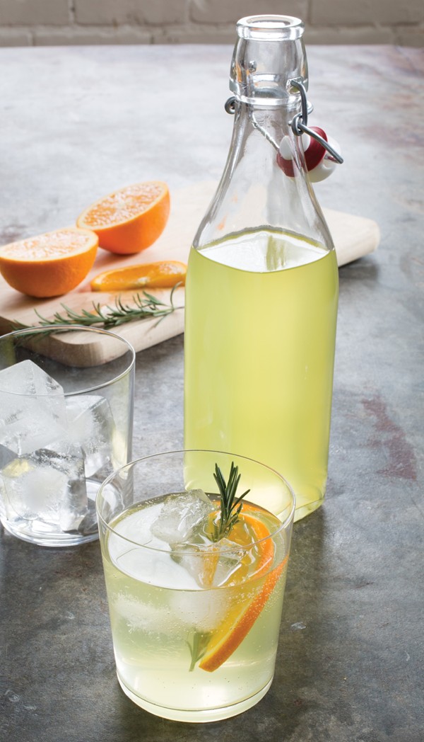 Citrus-infused vodka