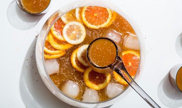 Citrus-Irish whiskey punch