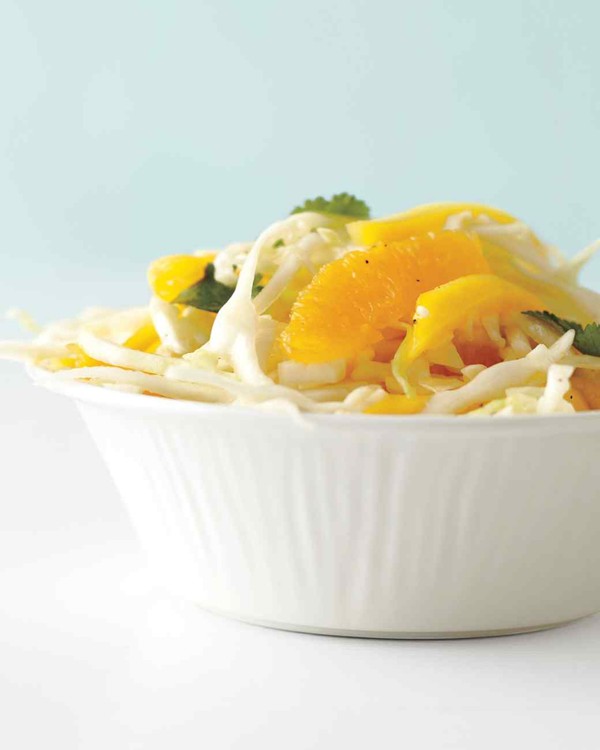 Citrus-mango slaw