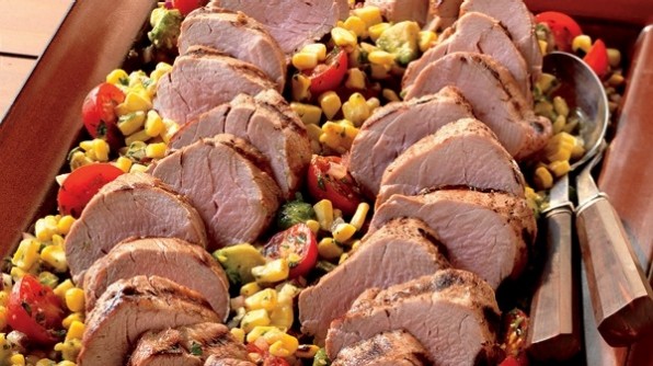 Citrus-marinated pork tenderloins
