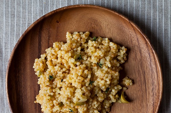 Citrus olive couscous