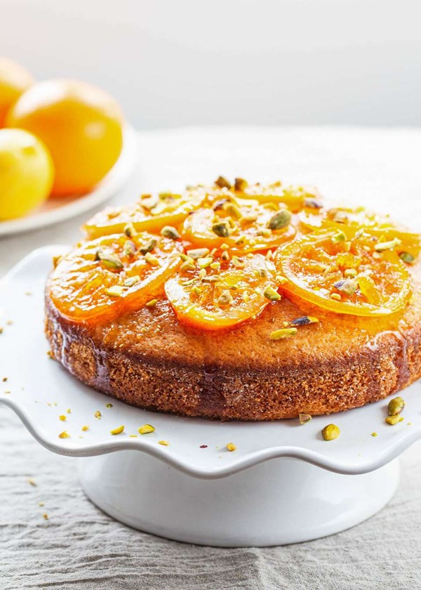 Citrus olive oil cake