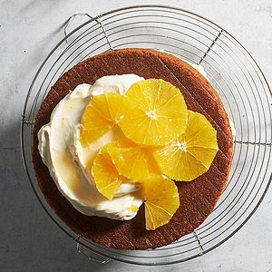 Citrus olive oil shortcake
