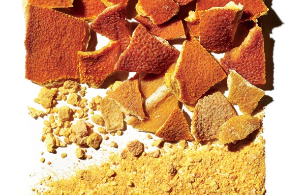 Citrus-peel powder