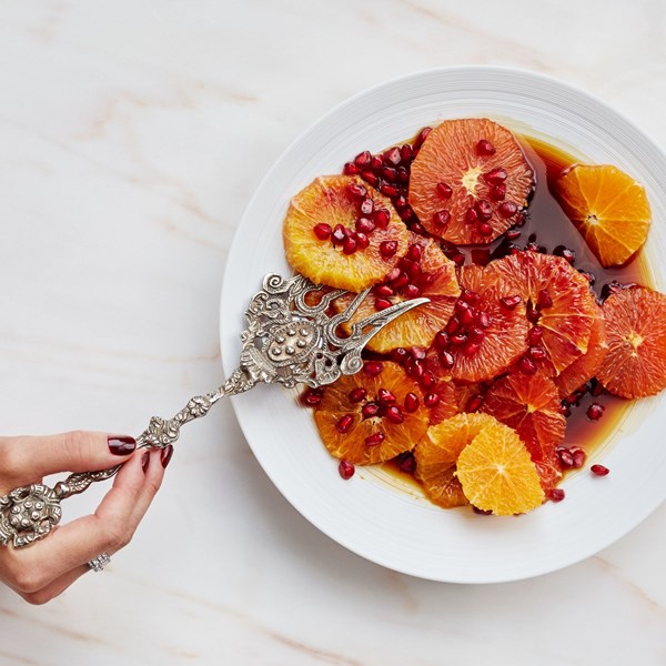 Citrus-pomegranate relish